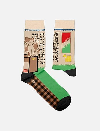 Chaussettes Sock Affairs Je veux annuler mon abonnement, Tsukioka Yoshitoshi