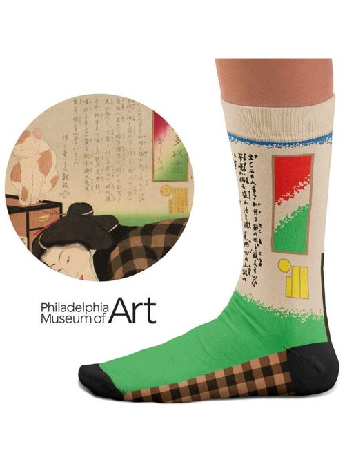 Chaussettes Sock Affairs Je veux annuler mon abonnement, Tsukioka Yoshitoshi - Kiabi