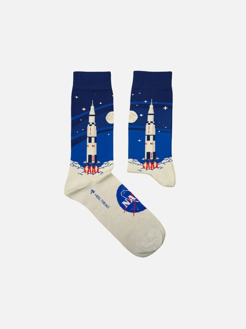 Chaussettes Sock Affairs Lanceur Saturn V de la NASA - Kiabi