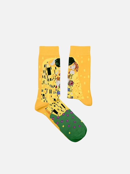 Chaussettes Sock Affairs  Le Baiser, Gustav Klimt (Redessinées) - Kiabi