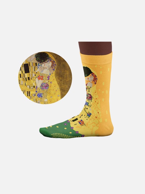 Chaussettes Sock Affairs  Le Baiser, Gustav Klimt (Redessinées) - Kiabi