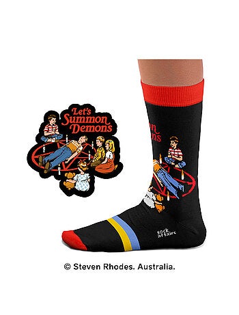 Chaussettes Sock Affairs Let's Summon Demons, Steven Rhodes