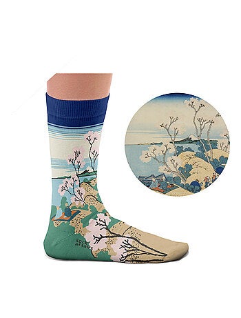 Chaussettes Sock Affairs Mont Fuji, Hokusai