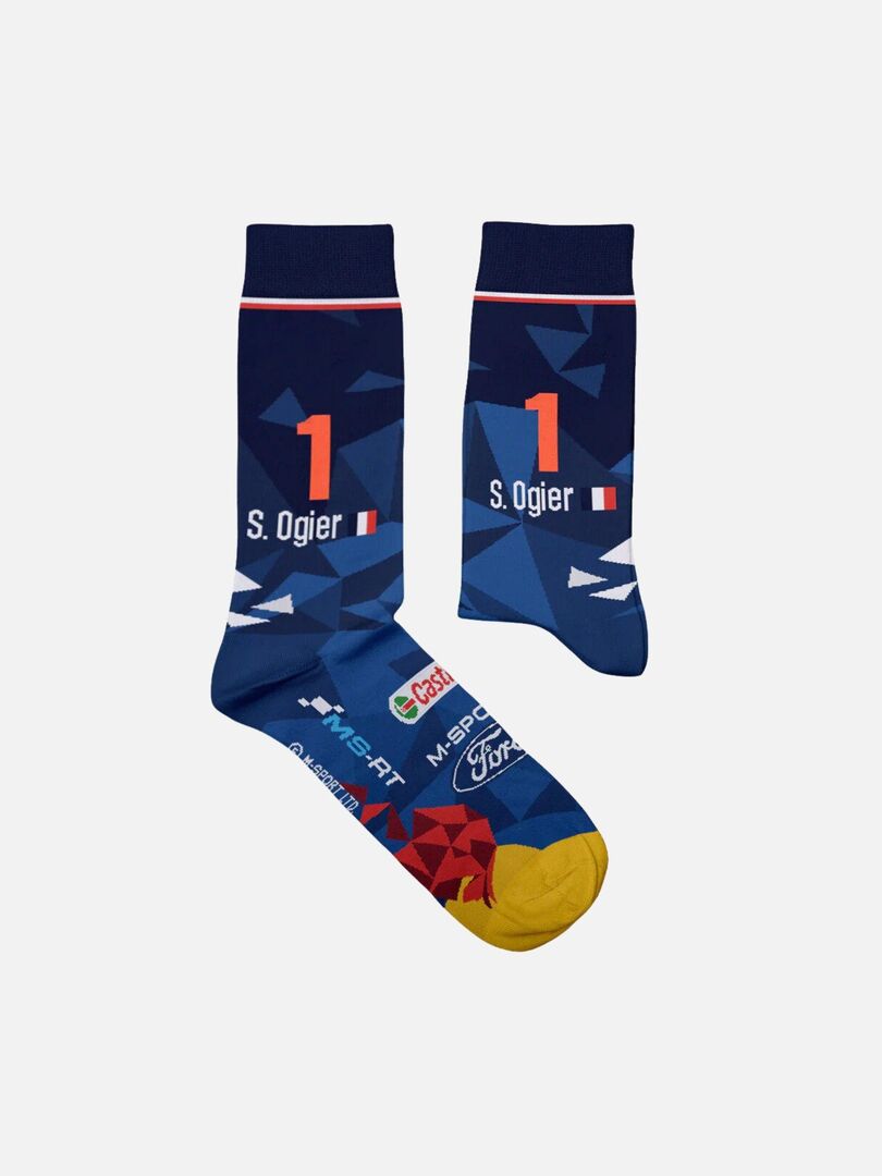 Chaussettes Sock Affairs Ogier M-Sport 2017 - Taille 41/46 Multicolore - Kiabi