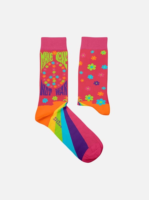 Chaussettes Sock Affairs Peace & Love - Kiabi