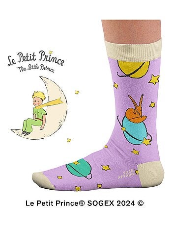 Chaussettes Sock Affairs Planètes Violettes, Le Petit Prince
