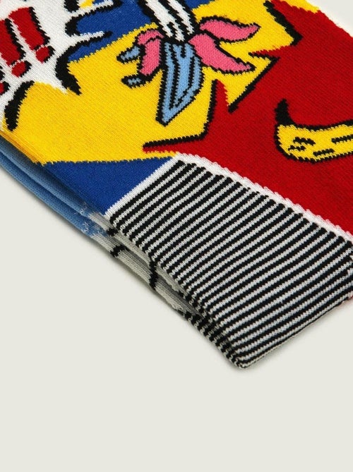 Chaussettes Sock Affairs Pop Art - Kiabi Chaussettes Sock Affairs Pop Art - Kiabi