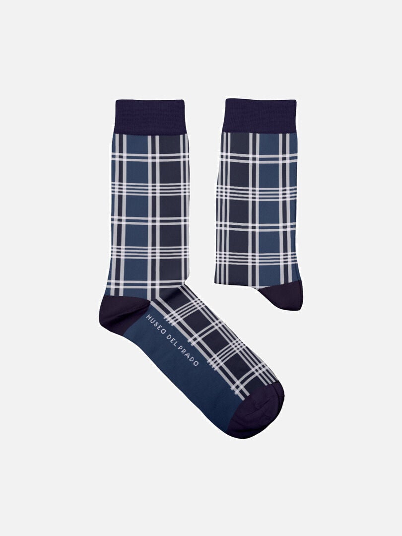 Happy Socks Chaussettes - Kids Milk Sock (Bleu) - Chaussettes et