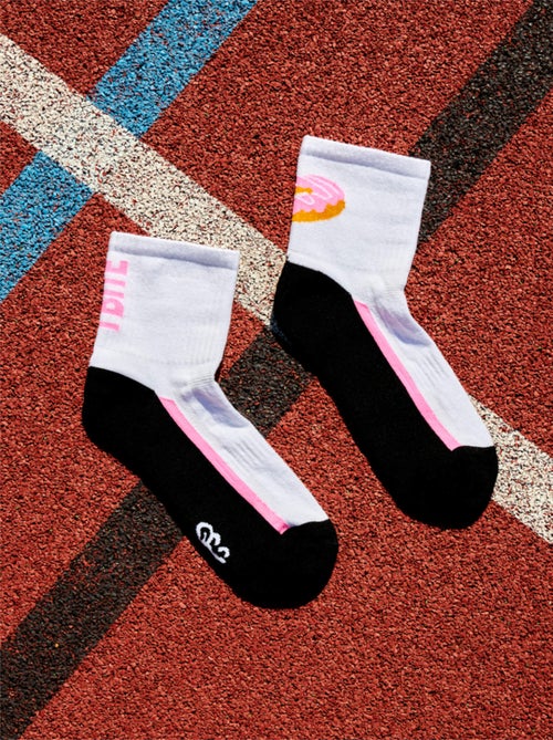 Chaussettes Sport Coolmax® courtes Je Mords - Kiabi Chaussettes Sport Coolmax® courtes Je Mords - Kiabi