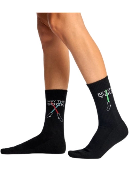 Chaussettes Sport Coolmax® May The Sock Be With You - Kiabi