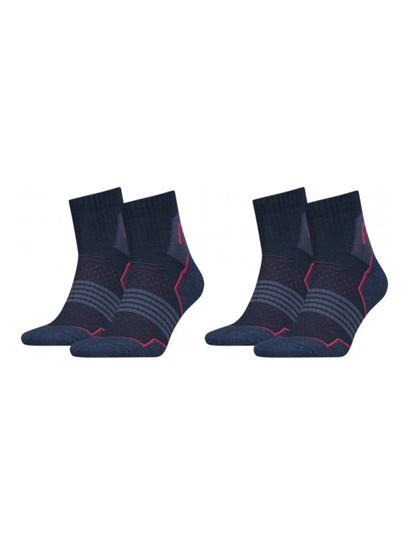 Chaussettes SPORT HEAD PERFORMANCE - Pack de 2 Bleu - Kiabi