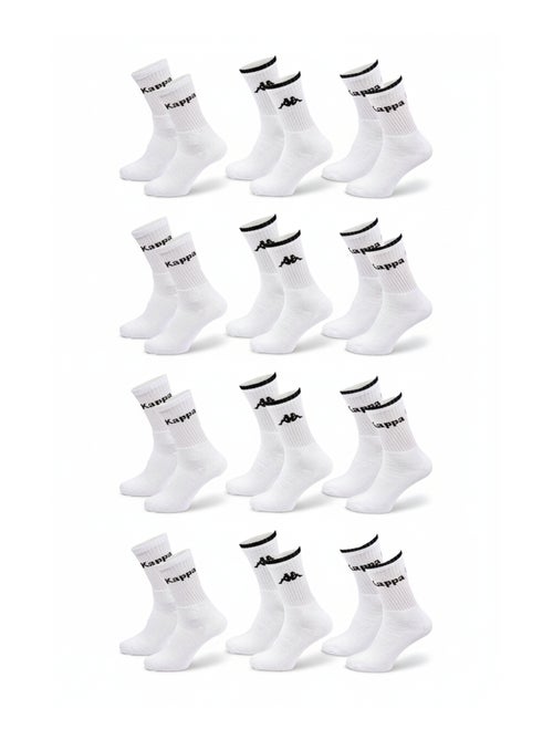 Chaussettes SPORT KAPPA CREW - Pack de 12 Paires - Kiabi