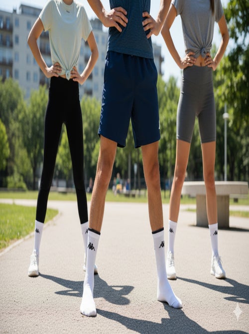 Chaussettes SPORT KAPPA CREW - Pack de 12 Paires - Kiabi