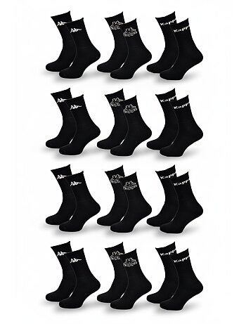 Chaussettes SPORT KAPPA CREW - Pack de 12 Paires