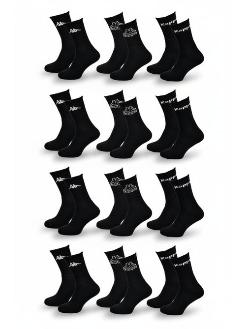 Chaussettes SPORT KAPPA CREW - Pack de 12 Paires - Kiabi