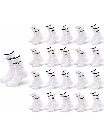 Chaussettes SPORT KAPPA CREW - Pack de 20 Paires + 1 GRATUIT