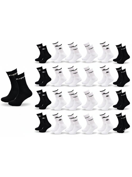 Chaussettes SPORT KAPPA CREW - Pack de 20 Paires + 1 GRATUIT - Kiabi