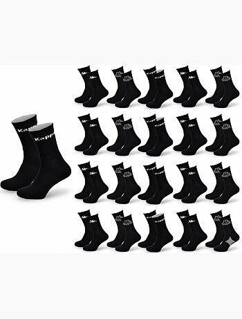 Chaussettes SPORT KAPPA CREW - Pack de 20 Paires + 1 GRATUIT