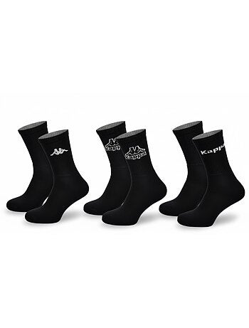 Chaussettes SPORT KAPPA CREW - Pack de 3 Paires
