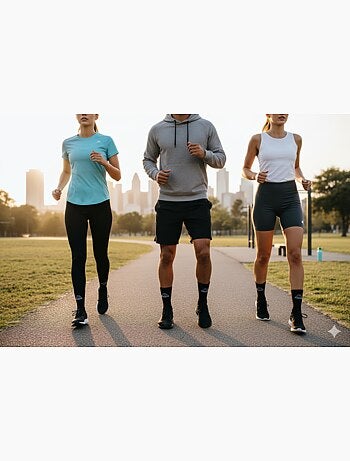 Chaussettes SPORT KAPPA CREW - Pack de 3 Paires