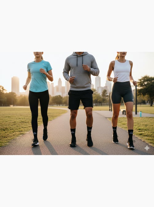 Chaussettes SPORT KAPPA CREW - Pack de 3 Paires - Kiabi