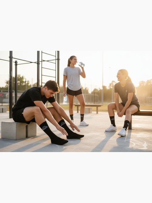 Chaussettes SPORT KAPPA CREW - Pack de 3 Paires - Kiabi