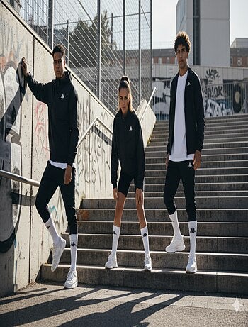 Chaussettes SPORT KAPPA CREW - Pack de 6 Paires