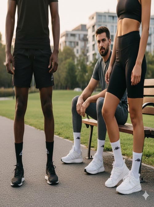 Chaussettes SPORT KAPPA CREW - Pack de 6 Paires - Kiabi