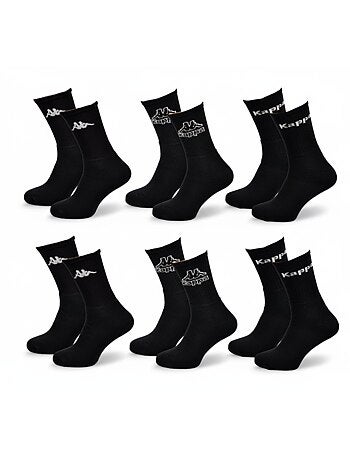 Chaussettes SPORT KAPPA CREW - Pack de 6 Paires
