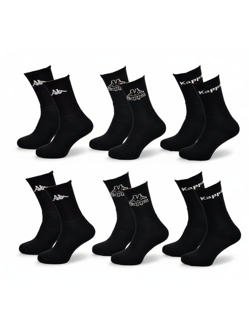 Chaussettes SPORT KAPPA CREW - Pack de 6 Paires - Kiabi