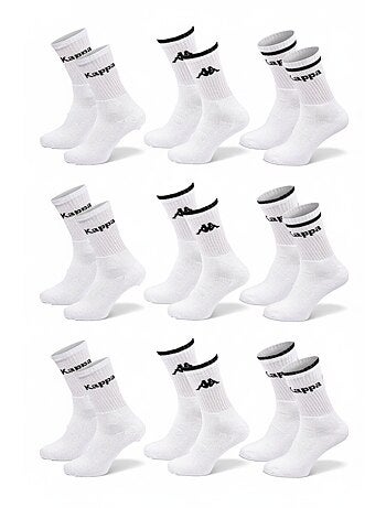 Chaussettes SPORT KAPPA CREW - Pack de 9 Paires
