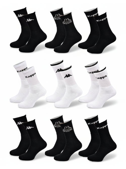 Chaussettes SPORT KAPPA CREW - Pack de 9 Paires - Kiabi