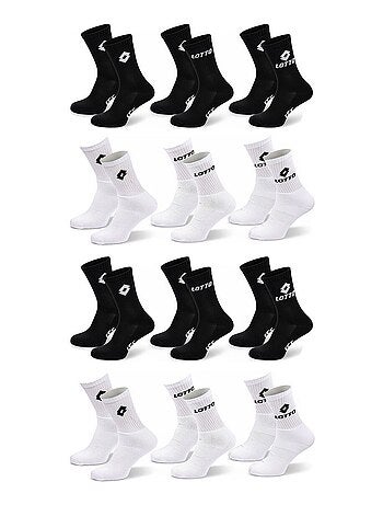 Chaussettes SPORT LOTTO CREW - Pack de 12 Paires