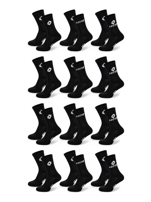 Chaussettes SPORT LOTTO CREW - Pack de 12 Paires - Kiabi