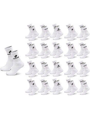 Chaussettes SPORT LOTTO CREW - Pack de 20 Paires + 1 GRATUIT
