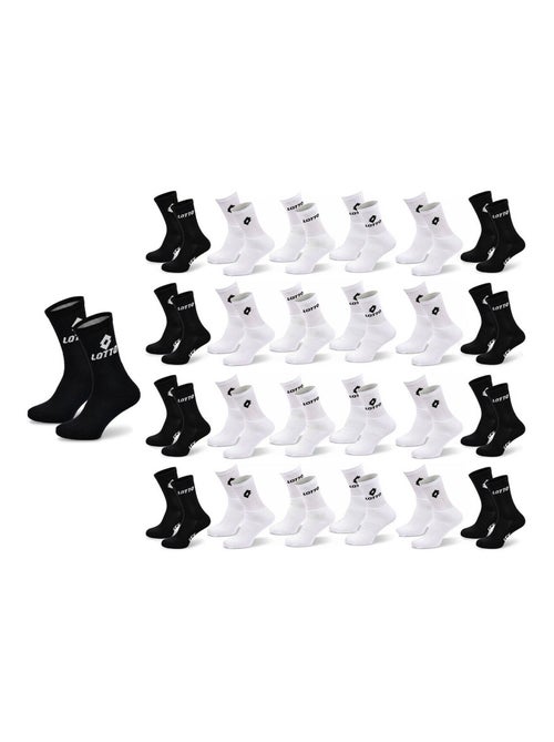Chaussettes SPORT LOTTO CREW - Pack de 20 Paires + 1 GRATUIT - Kiabi