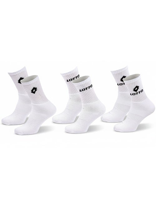 Chaussettes SPORT LOTTO CREW - Pack de 20 Paires + 1 GRATUIT - Kiabi