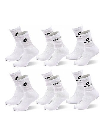 Chaussettes SPORT LOTTO CREW - Pack de 6 Paires