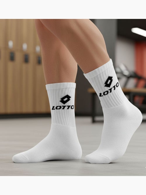 Chaussettes SPORT LOTTO CREW - Pack de 6 Paires - Kiabi