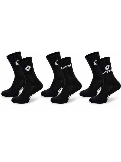 Chaussettes SPORT LOTTO CREW - Pack de 6 Paires - Kiabi