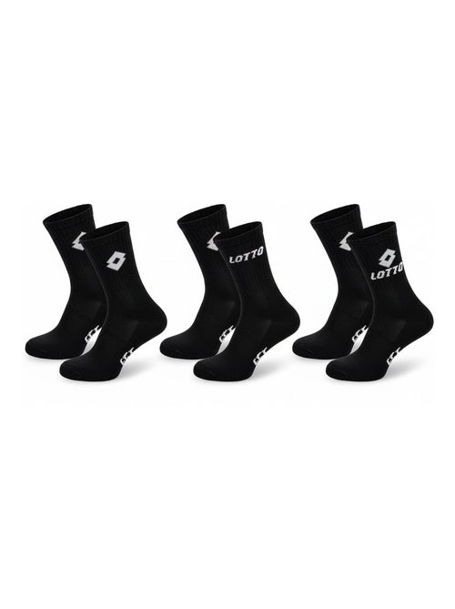Chaussettes SPORT LOTTO CREW - Pack de 9 Paires - Kiabi