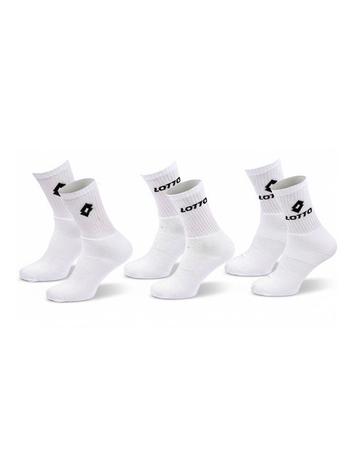 Chaussettes SPORT LOTTO CREW - Pack de 9 Paires - Kiabi