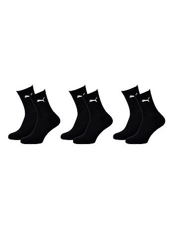 Chaussettes Sport PUMA Tennis CREW JUNIOR - Pack de 3