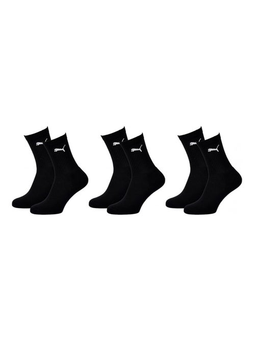 Chaussettes Sport PUMA Tennis CREW JUNIOR - Pack de 3 - Kiabi