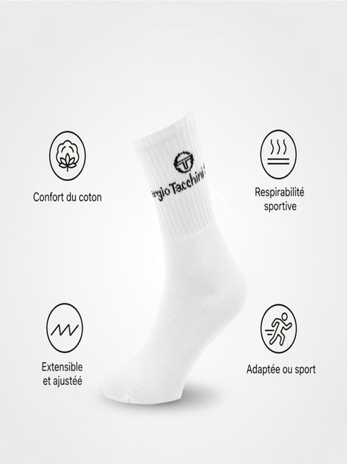 Chaussettes SPORT SERGIO TACCHINI - Pack de 12 Paires - Kiabi