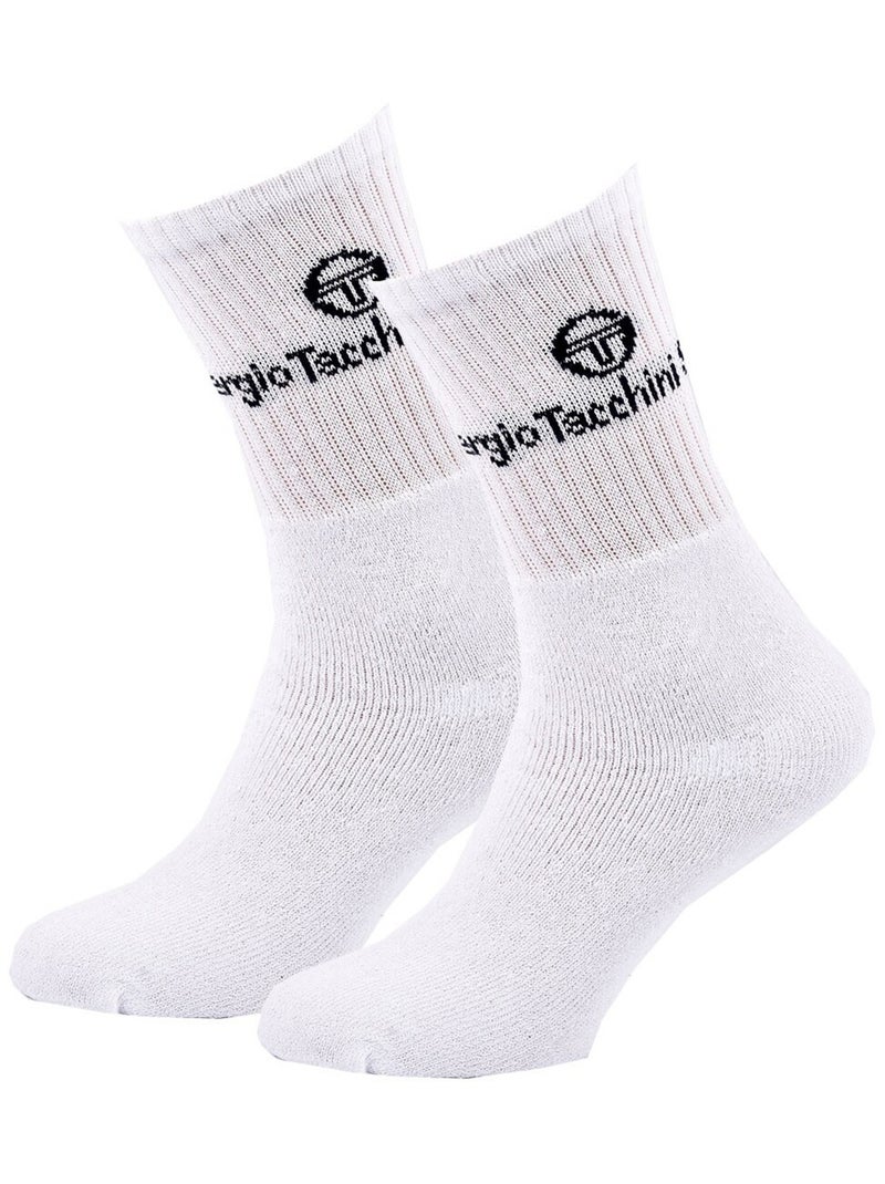 Chaussettes SPORT SERGIO TACCHINI - Pack de 3 Paires Blanc - Kiabi