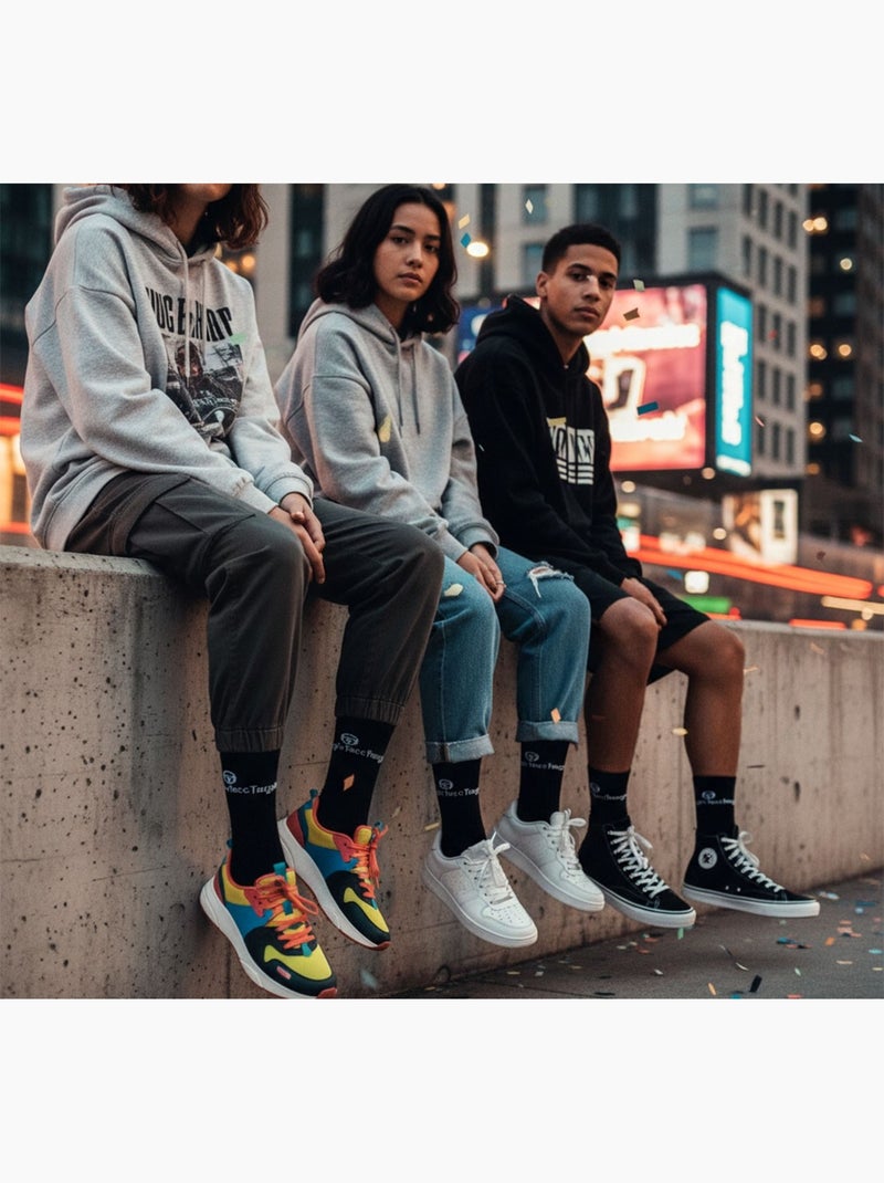 Chaussettes SPORT SERGIO TACCHINI - Pack de 3 Paires Noir - Kiabi