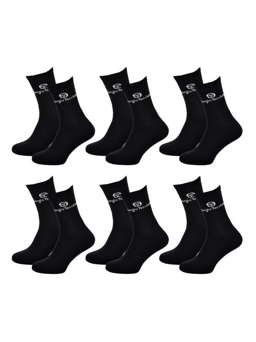 Chaussettes SPORT SERGIO TACCHINI - Pack de 6 Paires - Kiabi
