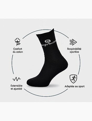 Chaussettes SPORT SERGIO TACCHINI - Pack de 9 Paires