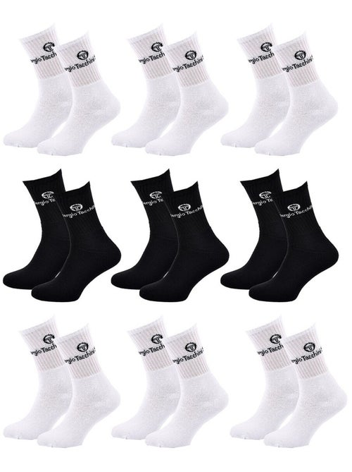 Chaussettes SPORT SERGIO TACCHINI - Pack de 9 Paires - Kiabi